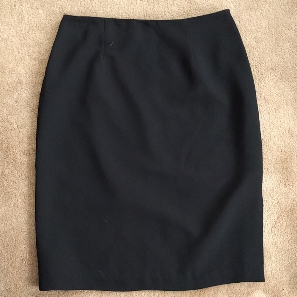 Skirt, black, lined